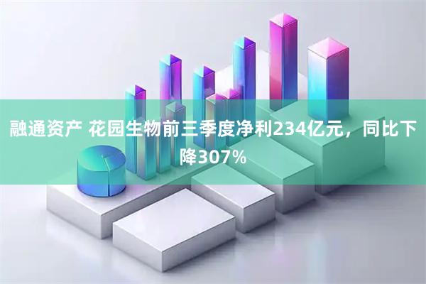 融通资产 花园生物前三季度净利234亿元，同比下降307%