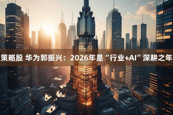 策略股 华为郭振兴：2026年是“行业+AI”深耕之年